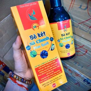 Dầu gội Bồ kết - Sả chanh - Hoa bưởi dạng chai.