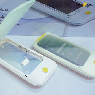 Máy khử trùng điện thoại, khẩu trang, bàn chải đánh răng tia UV, khử trùng đến 99,9% vi khuẩn hiệu Actto TBS-01 giá sỉ​