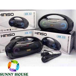 [ ] Loa Bluetooth Kimiso, loa kèm míc hát karaoke - Sunny House