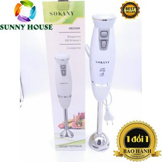 [LOẠI BÉ] Máy xay đa năng Sokany, máy xay cầm tay - Sunny House