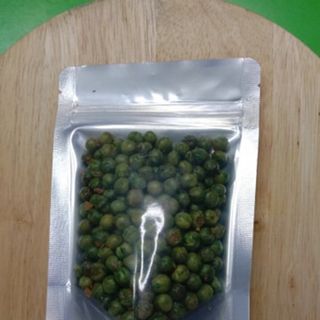 đậu hà lan rang tỏi ớt túi zip 100gram