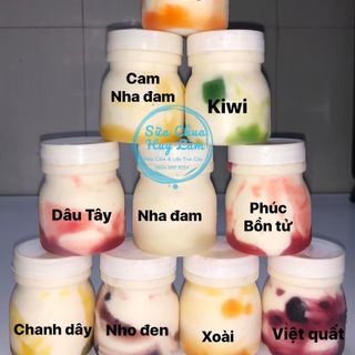 Sữa chua trộn trái cây hũ 100ml chuyên sỉ