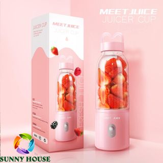 [ ] Máy xay cầm tay Meet Juice, máy xay sinh tố đa năng - Sunny House
