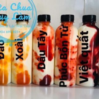 Sữa chua lắc trái cây 350ml chuyên sỉ