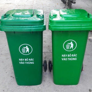 Thùng rác gia đình 100 lít giá rẻ Lhe Ngọc