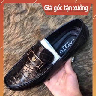 GIÀY MỌI DẬP VÂN CÁ SẤU MÁC LÁ 013