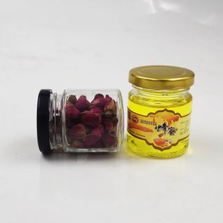 Hũ Thủy Tinh 75ml Nắp Thiếc
