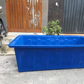 Thùng nhựa nuôi cá 1100lit hình chữ nhật giá rẻ