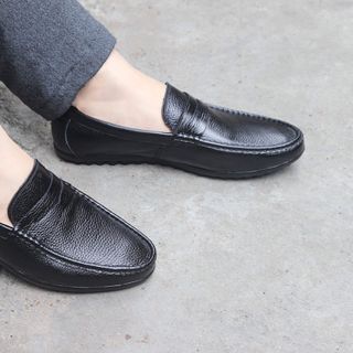 GIÀY MỌI DA MIU BĂNG THỦNG 014