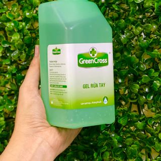 GEL RỬA TAY GREEN CROSS HƯƠNG TRÀ XANH - chai 500ml