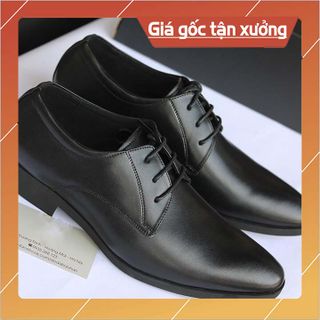 GIÀY CÔNG SỞ BUỘC DÂY DA BÒ GIÁ SỈ 07
