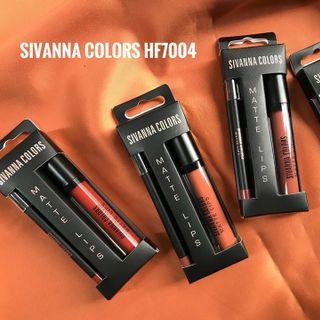 Set son lì Sivanna Colors Matte Lips HF7004