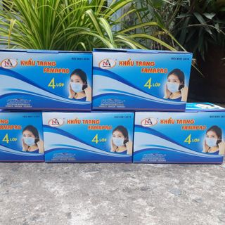 Khẩu trang y tế Nam Anh 4 lớp giá sỉ