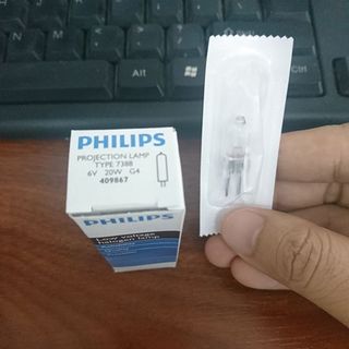 Bóng đèn sinh hiển vi 6V 20W G4 cho kính hiển vi, máy chiếu mini.
