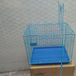 CHUỒNG SƠN TĨNH ĐIỆN CAO CẤP CHO CHÓ MÈO 60 cm