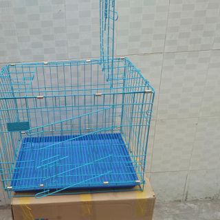 CHUỒNG SƠN TĨNH ĐIỆN CAO CẤP CHO CHÓ MÈO 60 cm