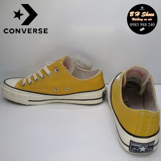 Giày CV sf 1970 cổ thấp cao cấp mũi bóng đầy đủ tem hộp. Giày CV, con, bata, canvas, vải.