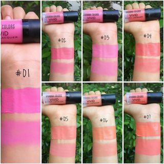 Má Hồng Sivanna Colors Vivid Blush Lacquer HF318 9g