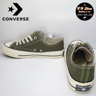 Giày CV sf 1970 cổ thấp cao cấp mũi bóng đầy đủ tem hộp. Giày CV, con, bata, canvas, vải.