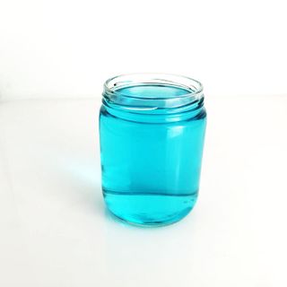 Hũ  thủy tinh dáng tròn nắp thiếc 480ml