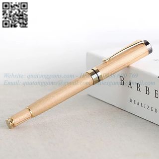 BÚT GỖ KHOEN VÀNG NẮP ĐẬY CAO CẤP