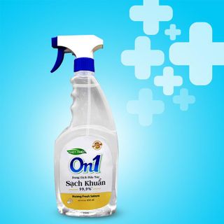 NƯỚC RỬA TAY KHÔ ONE 1 SẠCH KHUẨN (CHAI 650ML)