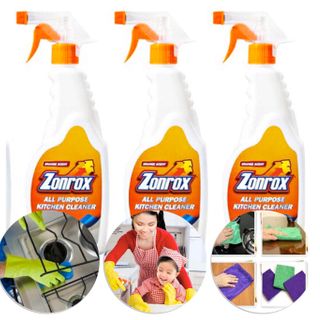 LAU BẾP ĐA NĂNG DIỆT KHUẨN ZONROX APKC HƯƠNG CAM - can 5L