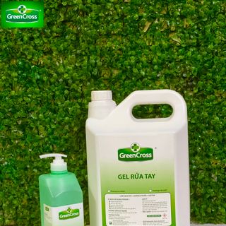 GEL RỬA TAY GREEN CROSS HƯƠNG TRÀ XANH - can 5L giá sỉ