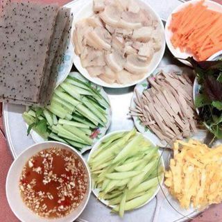 Đặc sản Bánh tráng mè 100% bột gạo