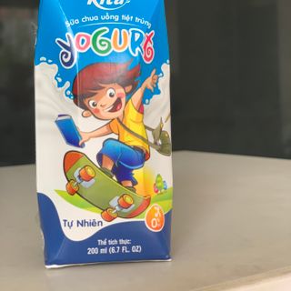 THÙNG SỮA CHUA UỐNG TIỆT TRÙNG 24 HỘP /200ML RITA giá sỉ