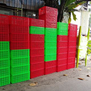 Rổ nhựa các loại đựng hàng hóa giá rẻ Lhe Ngọc