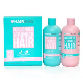 Cặp dầu gội xả HAIR BURST xanh-hồng