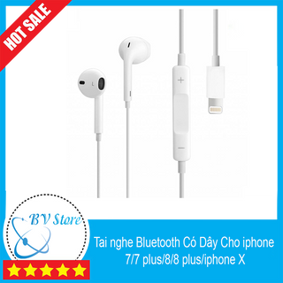 TAI NGHE IPHONE 7/ 7 PLUS/8/ 8 PLUS/ X BLUETOOTH CHIP CAO CẤP