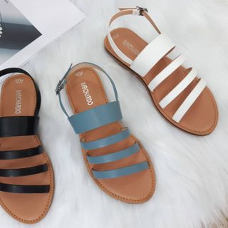 sandal 4 dây ngang