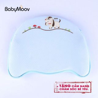 Gối cao su non chống bẹp đầu cho bé