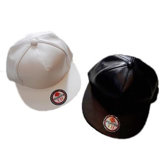 Nón snapback da trơn, mũ hiphop da trơn