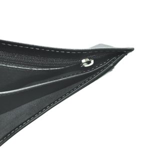 Bóp ví da bò nam AT Leather 060 màu đen - bóp da bò thật