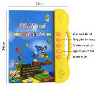 SÁCH SONG NGỮ ANH - VIỆT CHO BÉ