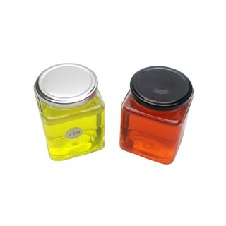 Hũ Thủy Tinh Vuông 380ml