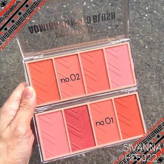 Phấn Má Hồng Sivanna Colors Admiration Pro Blush HF5022 20g