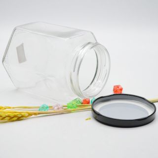 Hũ Thủy Tinh Lục Giác 750ml