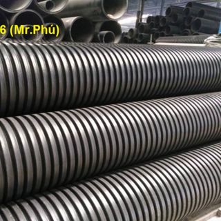 Ống cống nhựa gân xoắn HDPE thoát nước