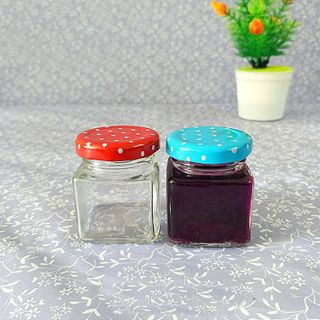 Hũ Thủy Tinh Vuông 50ml
