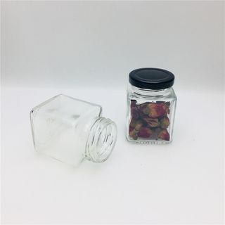 Hũ Thủy Tinh Vuông 100ml