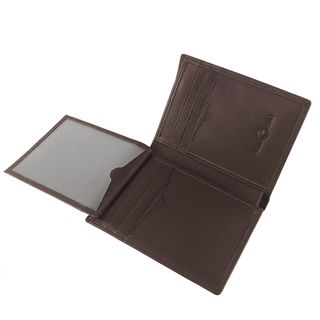 Bóp ví da nam AT Leather 059 màu nâu - bóp da bò thật