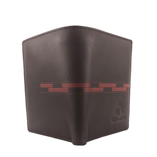 Bóp ví da nam AT Leather 059 màu nâu - bóp da bò thật