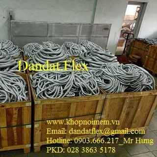 Ống ruột gà chịu nhiệt - ống ruột gà lõi thép chống cháy nổ - Ống thép mềm luồn dây điện - Ống ruột gà bọc inox