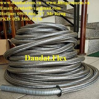 Ống ruột gà chịu nhiệt - ống ruột gà lõi thép chống cháy nổ - Ống thép mềm luồn dây điện - Ống ruột gà bọc inox
