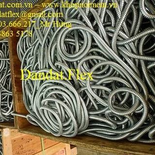 Ống ruột gà chịu nhiệt - ống ruột gà lõi thép chống cháy nổ - Ống thép mềm luồn dây điện - Ống ruột gà bọc inox