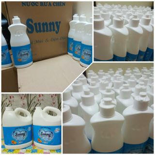 Nước rửa chén Sunny đậm đặc 3.6 Lít